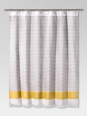 Project 62 Striped Summer Wheat Shower Curtain